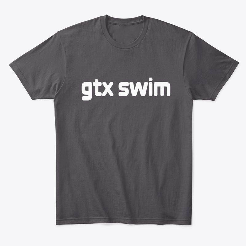 gtx swim - white text